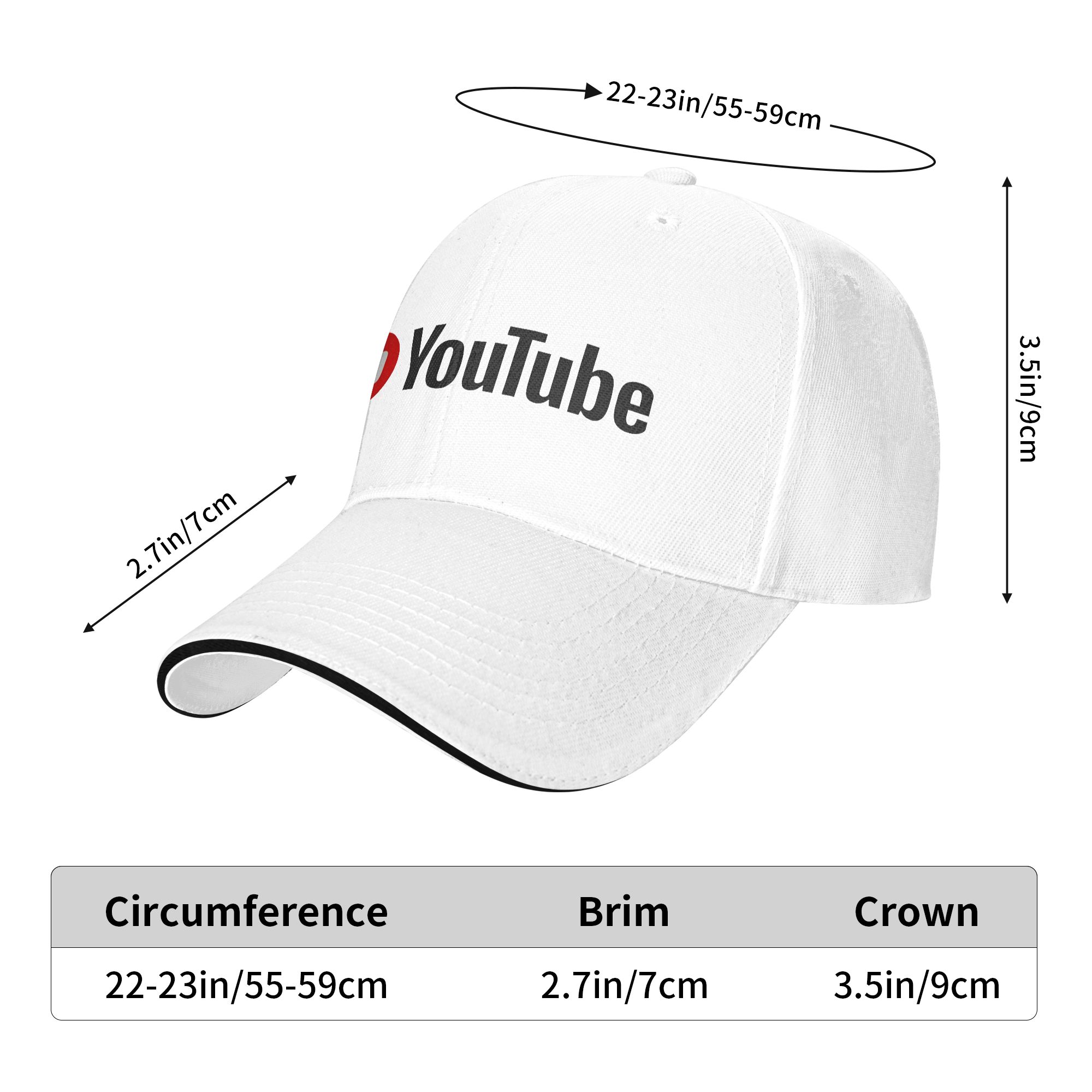 Boné de Beisebol YouTube Sun p - Men Fashion Youtubers avaliação e preço