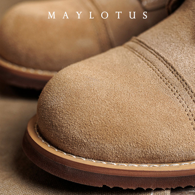 Bota de camurça com sola Goody - Fashion Men'S Boots avaliação e preço