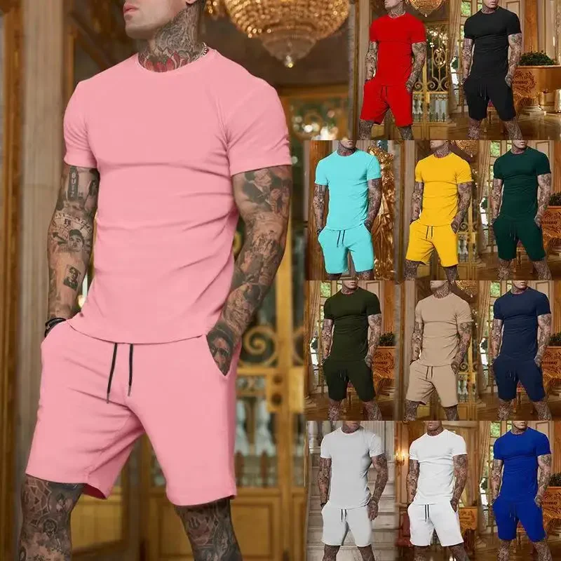 Conjunto de Roupas de Verão Fa - Queer Men'S Fashion avaliação e preço