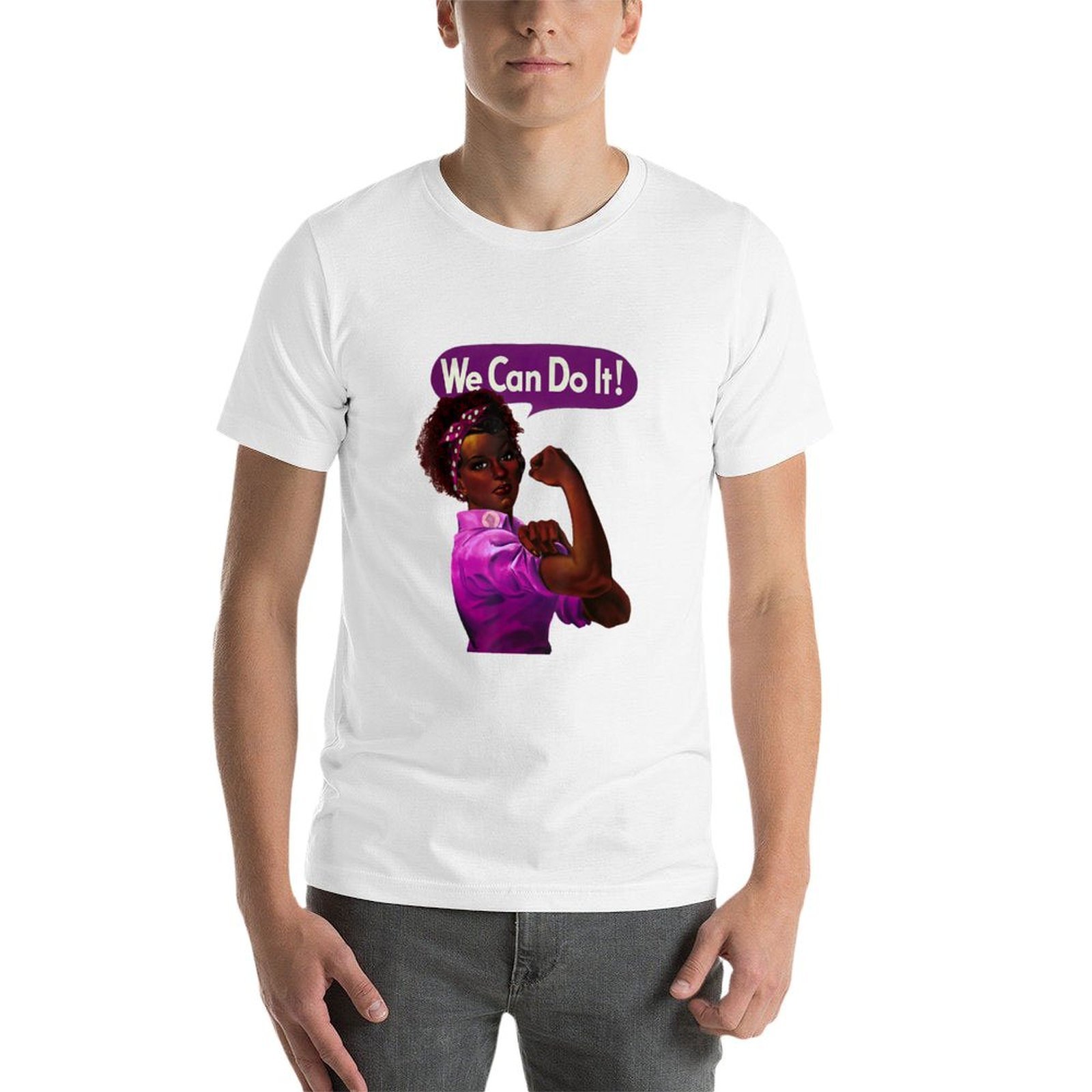 Camiseta Rosie the Riveter Bla - Men'S Fashion History avaliação e preço