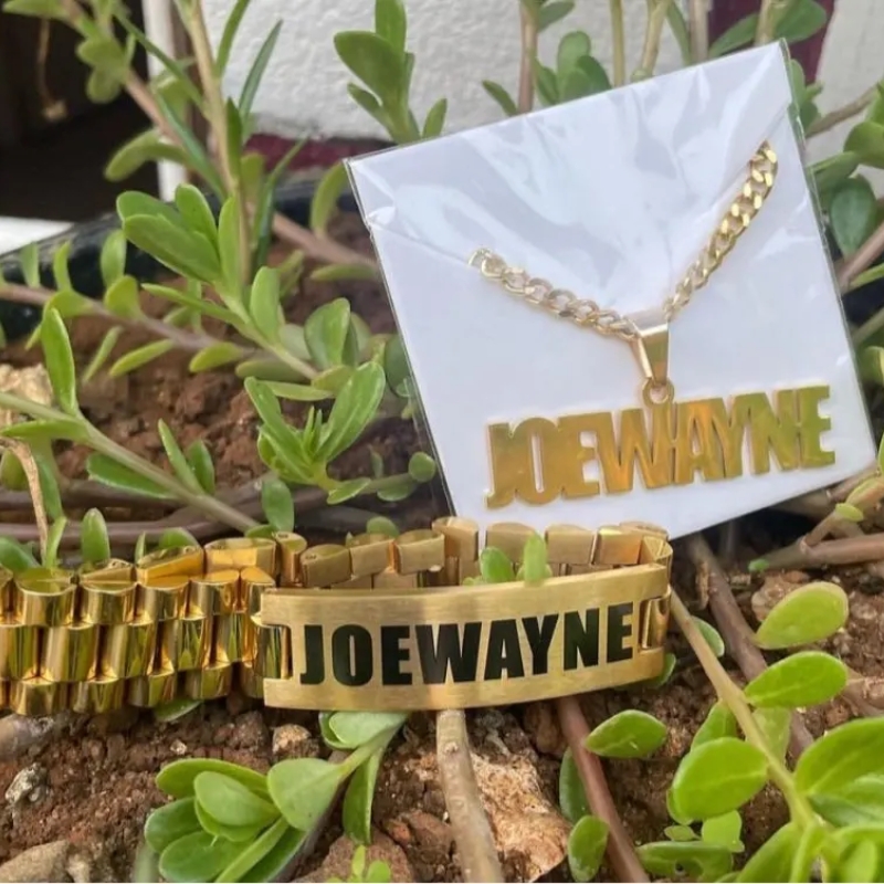 Colar com nome personalizado m - Men'S Fashion Jewelry Bracelets avaliação e preço