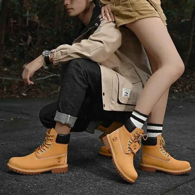 Botas masculinas de cano alto  - Fashion Men'S Boots avaliação e preço