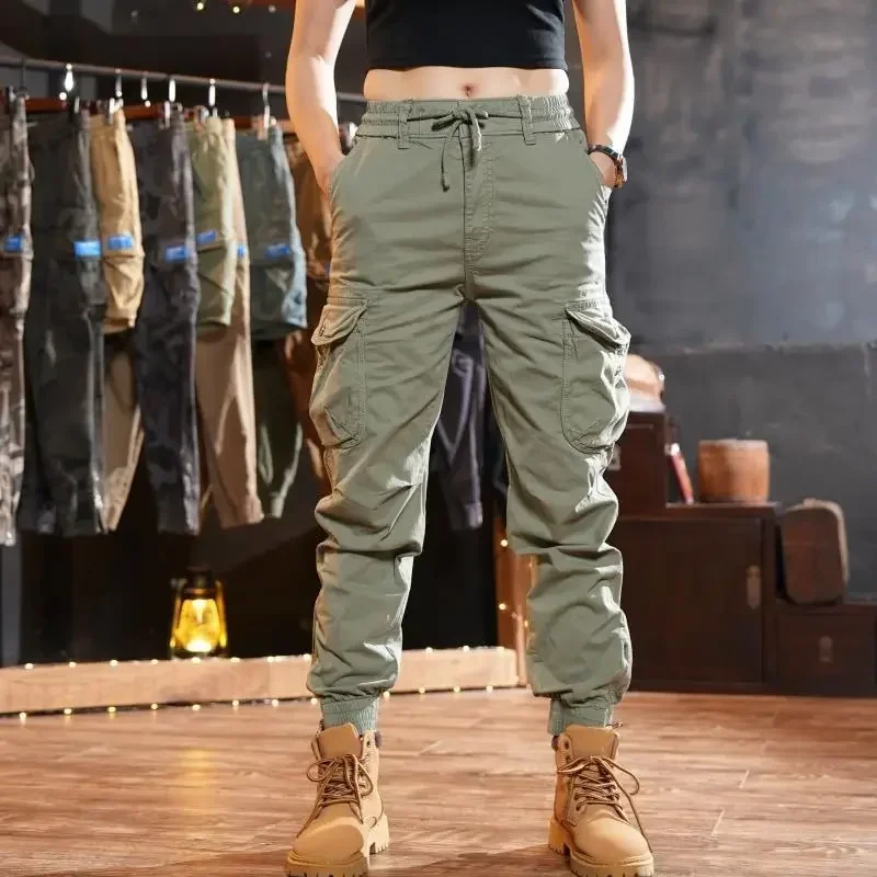 Multi bolso ao ar livre calças - Cargo Jogger Pants avaliação e preço
