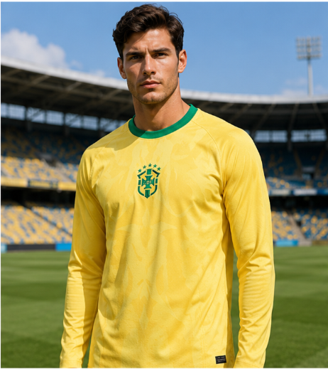 Camisa de Futebol de Manga Lon - Queer Men'S Fashion avaliação e preço