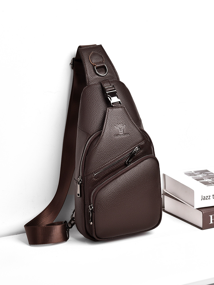 2026 Bolsa de peito masculina  - Men Fashion Korean Style avaliação e preço